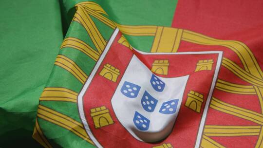 葡萄牙国旗特写