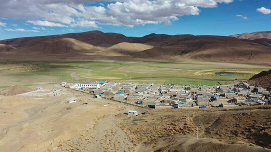 西藏村落 村庄视频素材模板下载