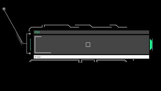 科技感文字字幕条指示线背景未来智能炫酷