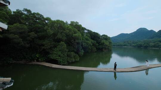 广西柳州山水风景龙潭公园