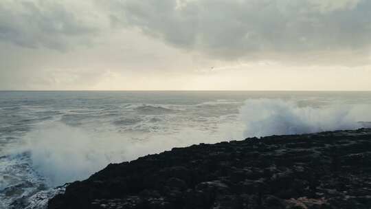 Drone，普拉亚Do Guincho，