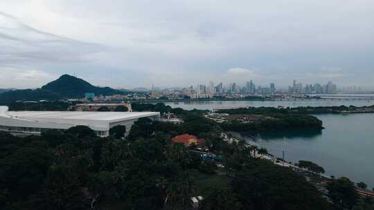 巴拿马城，城市，海洋，海岸