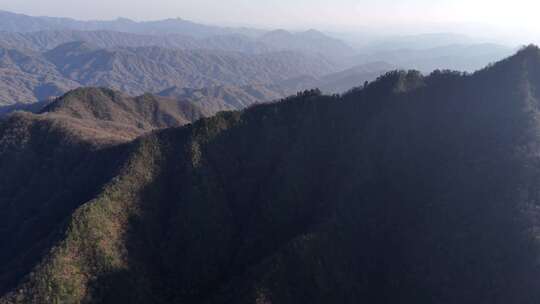 秦岭秋季风景