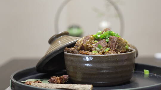 羊排砂锅煲羊肉美食