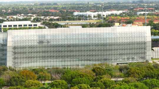 FBI建筑Miramar FL现代建筑由Krueck Sexton Architects视频素材模板下载