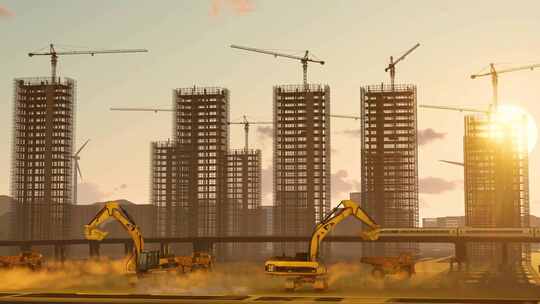 中国建设 中国发展视频素材模板下载