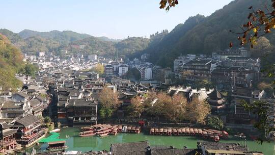 凤凰古城 沱江风景