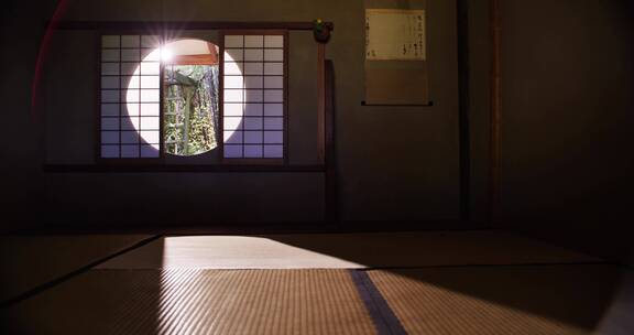 传统的日本房间