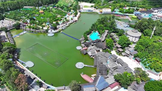 4K航拍深圳龙华观澜山水田园11