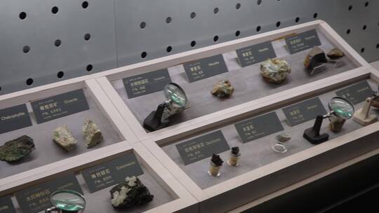 【镜头合集】各种玉石矿石石材石料陈列