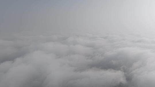 高空俯瞰云海景观