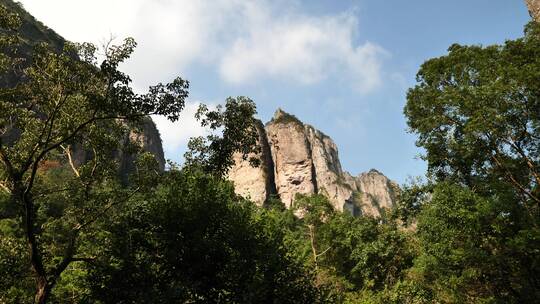 温州雁荡山里的风景