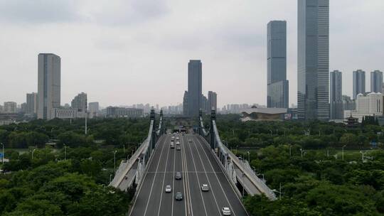 无锡金匮大桥4K航拍原素材