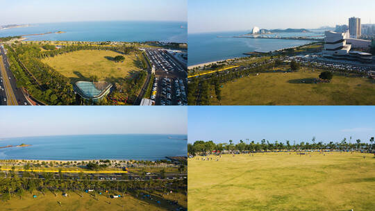 海天公园蓝色大海