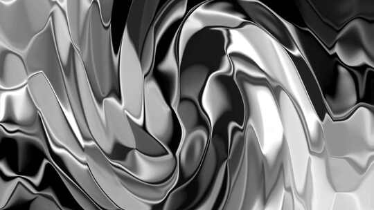 抽象彩色光泽波浪背景。抽象液体波浪背景。