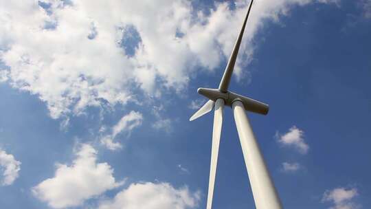 发电用风车风力发电新能源风力发电风车视频素材模板下载