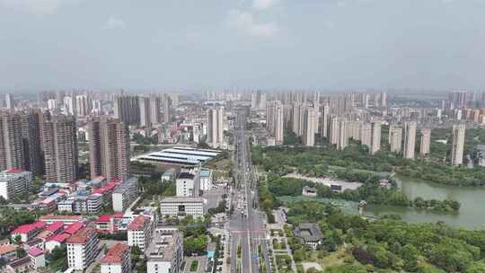合集湖北黄冈黄州东坡外滩航拍
