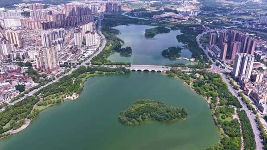 4K清远市飞来湖3