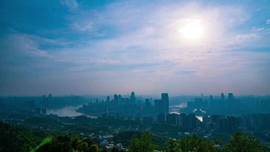 大重庆全景2视频素材模板下载