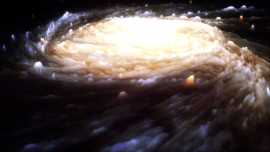 星系漩涡动画视频素材模板下载