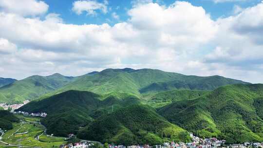 德清县莫干山风景区蓝天延时