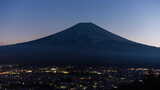 美丽的富士山富士山延时风光日本旅游人文地高清在线视频素材下载