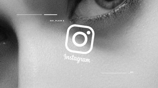 Instagram动感时尚独特照片标识展示AE模板AE视频素材教程下载