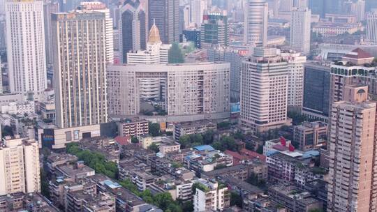 成都城市空镜航拍4K视频素材模板下载