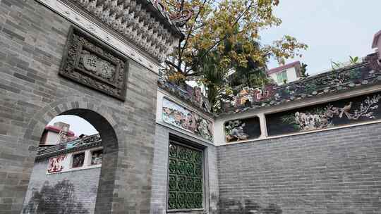 中国广东省广州市番禺区诜敦村天南圣裔祠