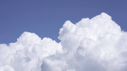 云朵延时 棉花糖云蓝天白云 翻滚云天空空景视频素材模板下载