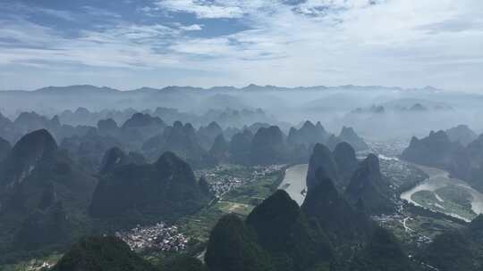 桂林山水大山山清水秀宣传片