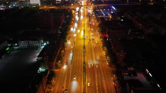 4k延时摄影城市夜景