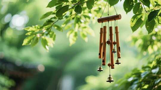 宁静湖泊边僧侣冥想时光