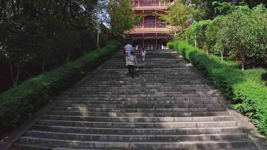 湖南岳阳城市航拍