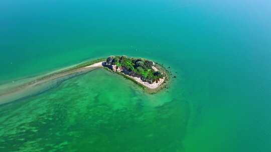 岛屿，希腊，泻湖，海