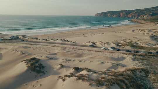 普拉亚Do Guincho，里斯本，葡萄