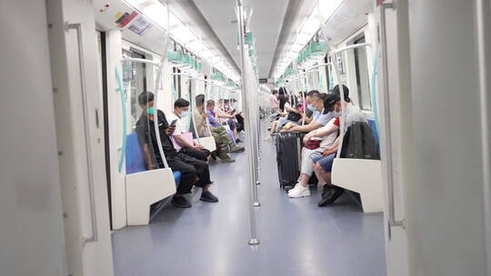 上海地铁内场景