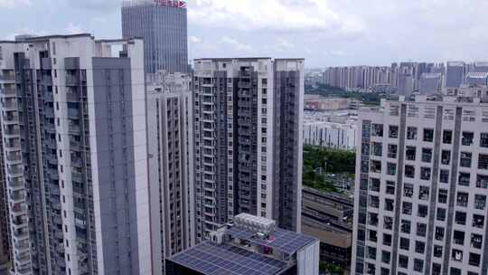 2023广州黄埔香雪国际公寓航拍视频素材模板下载