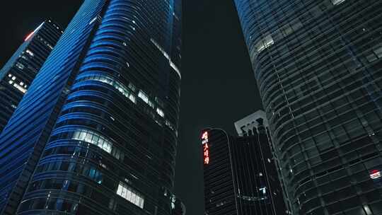 深圳城市高楼夜景办公楼403