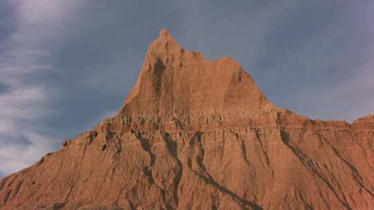 沙漠峡谷，景观，天线，岩石侵蚀