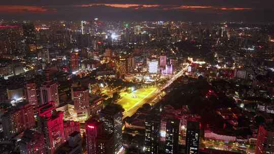 福州 五一广场夜景