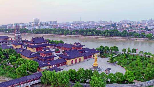 京杭大运河高邮镇国寺塔