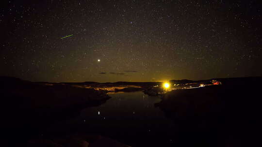 夜晚的星空