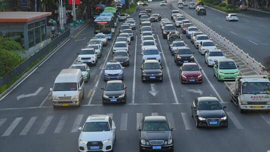 城市道路交通汽车车流