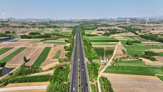 山东高速公路航拍