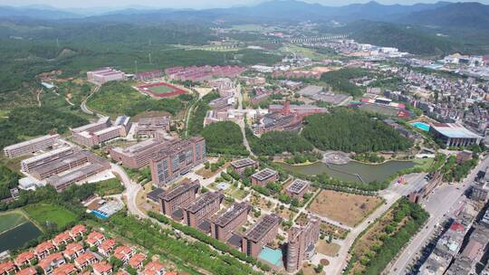 江西景德镇陶瓷大学航拍