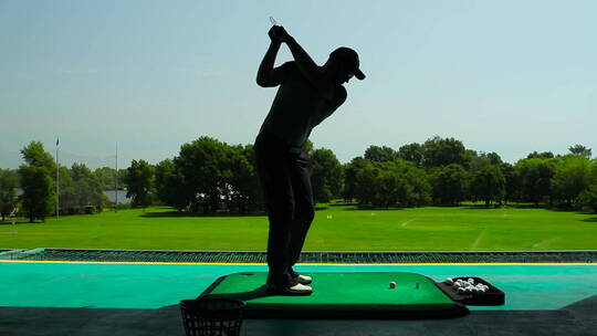 高尔夫球 打高尔夫 运动 商业 竞技 休闲视频素材模板下载