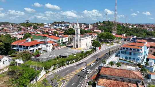 巴西Aracaju Sergipe的城市景观。巴西东北部的旅游业。