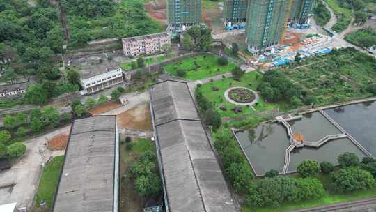 航拍核动力工业卫生教育基地