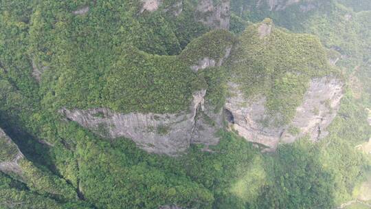 航拍乡村田野自然风光